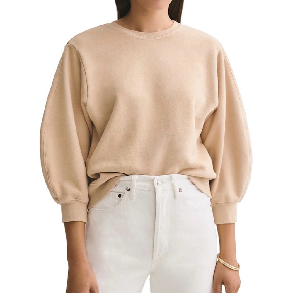 Agolde Thora Balloon Sleeve Sweatshirt